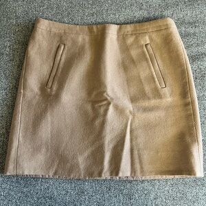J. Crew Women's Mini Skirt in Tan
